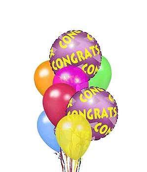 Congratulation Balloons Bouquet